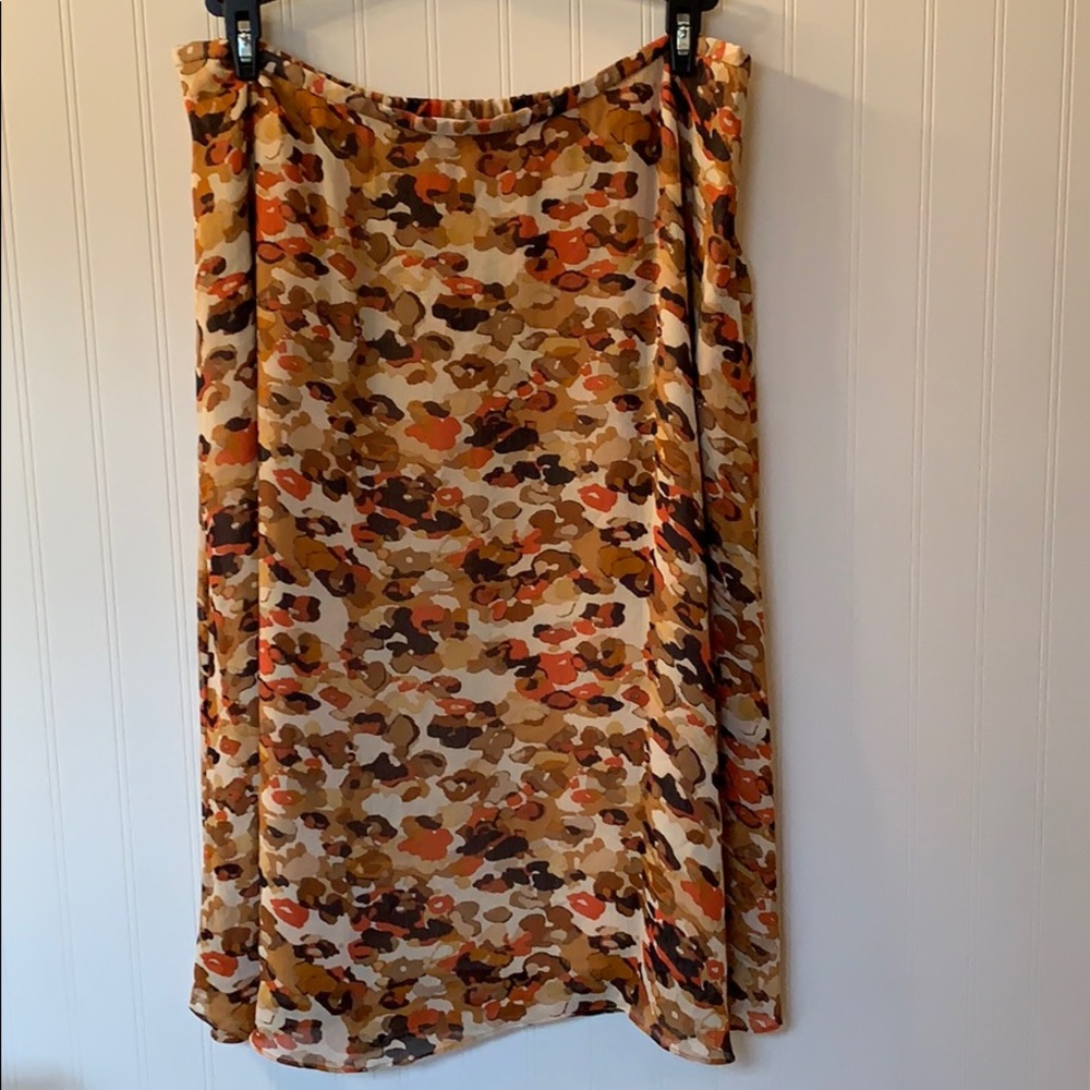 Christopher & Banks Long Sheer Layered Ski…
